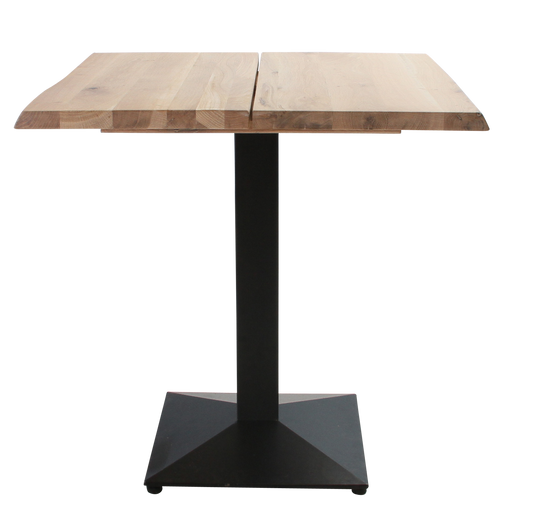 1 stk. Curve Bordplade, hvid olieret.