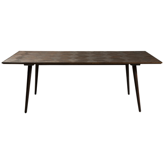 1 stk. DIAMOND Bord, elme finer, ben i træ.