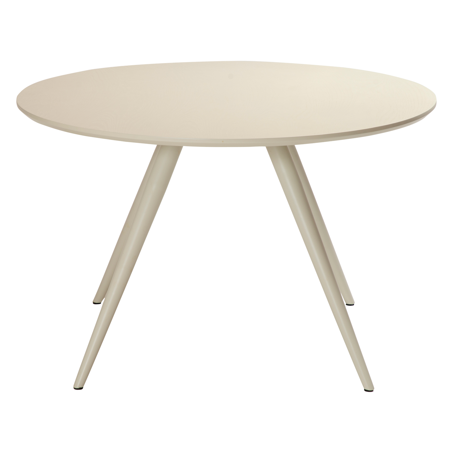 1 stk. ECLIPSE Bordplade rund Ø-120 cm. eg hvid pigmenteret.
