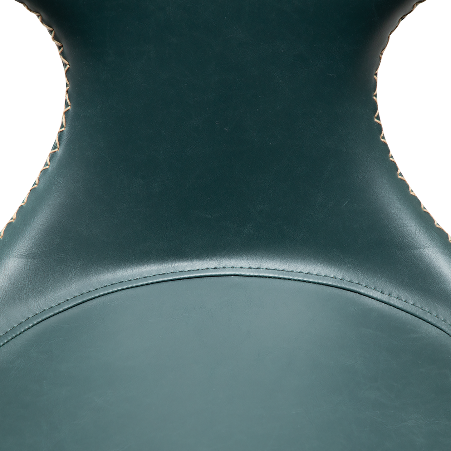 2 stk. FLAIR Spisebordsstol, grøn kunstlæder, sorte metal ben.