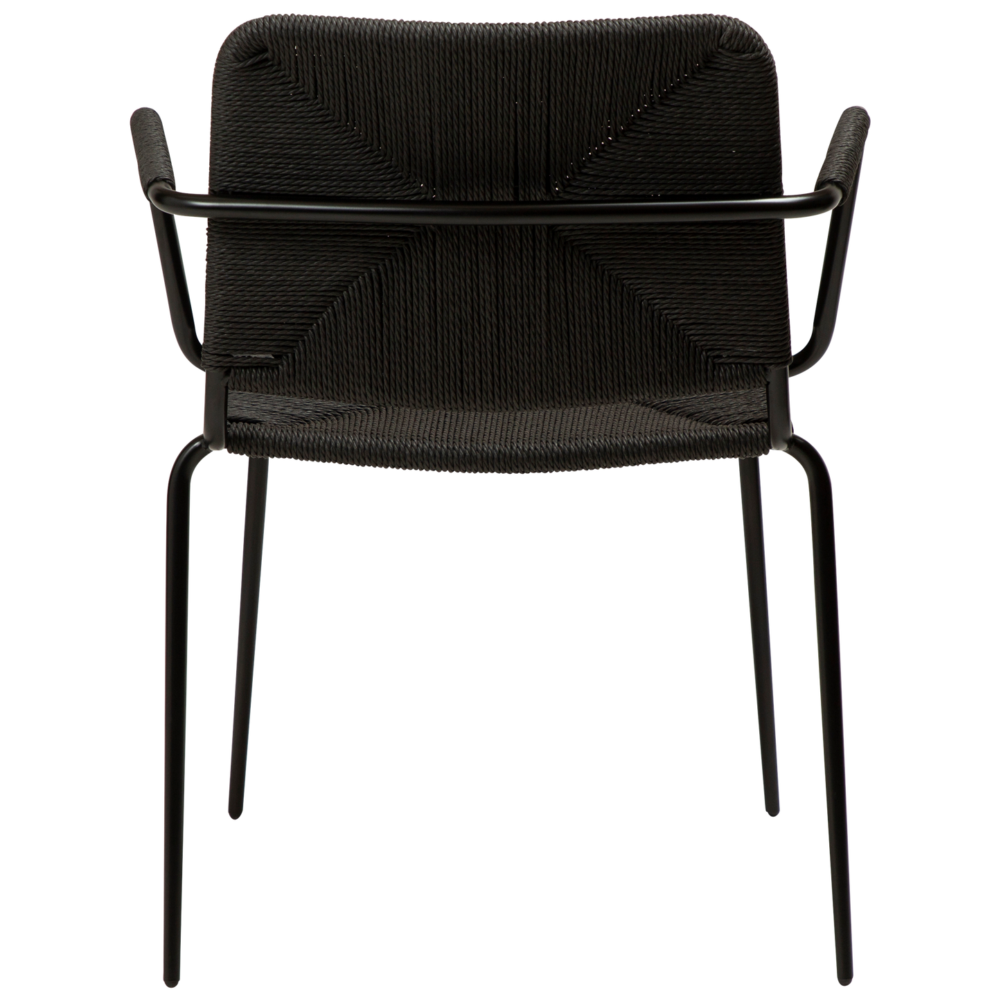 2 stk. STILETTO Stol, sort snor, sort metal.